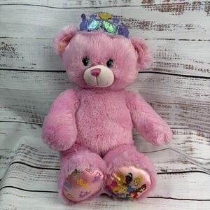 Build A Bear Disney Princess Bear Plush Rapunzel Belle Cinderella Aurora BAB